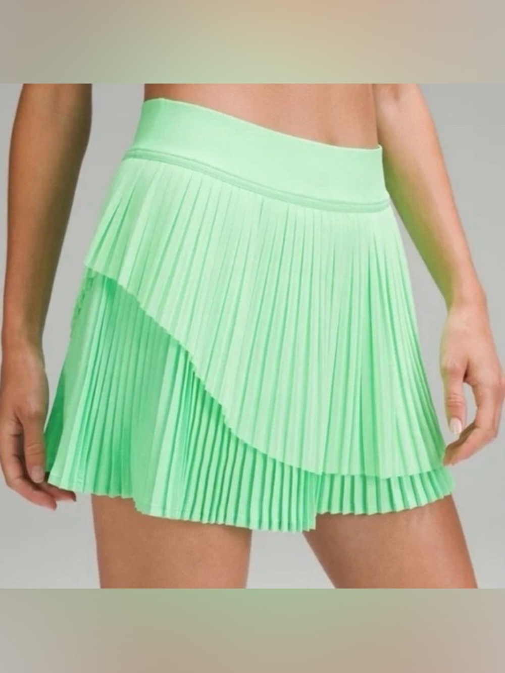 lululemon Athletic Skirt in Mint Green